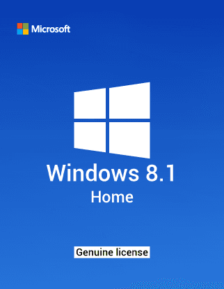 Windows 8.1 Home Edition Genuine Product Key