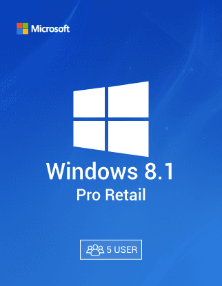 Windows 8.1 pro retail 5 user